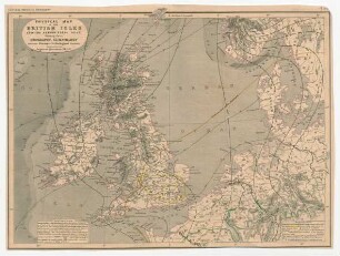 Orographisch-Klimatologische Karte Großbritanniens