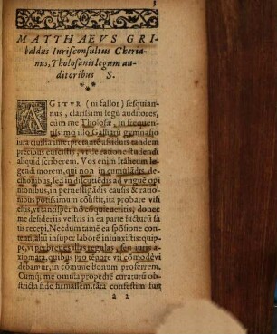 De methodo ac ratione studendi : libri III