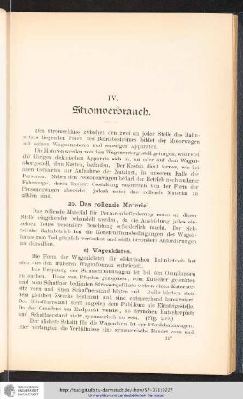 IV. Stromverbrauch