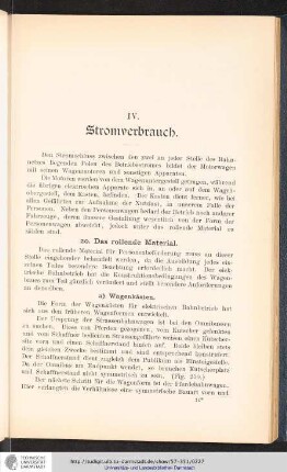 IV. Stromverbrauch