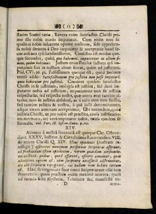 25-36, Thesis XIV - XXI