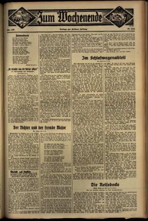 Dritte Ausgabe vom Sonntag, den 16. Juni 1935.
