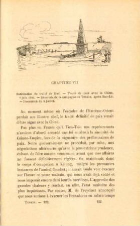 Chapitre VII. Ratification du traité de Hué
