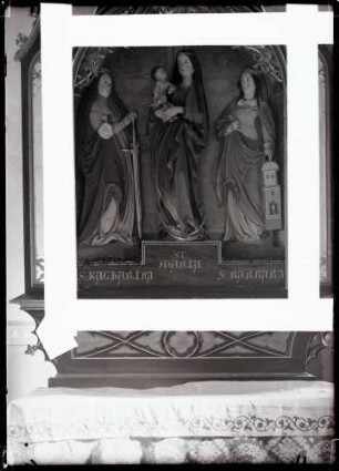 Friedhofkapelle, Altarmittelstück