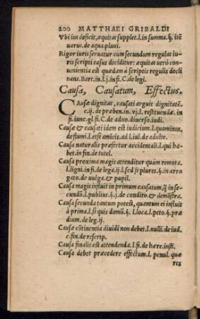 Causa, Causatum, Effectus.