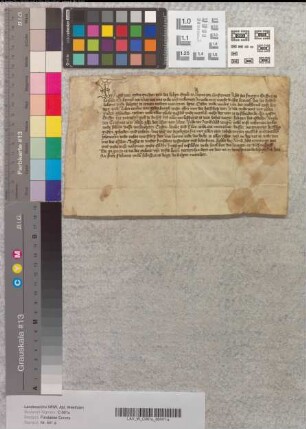 Lehnbrief Abt Arnolds von Corvey für die von der Malsburg und von Gudensberg [Burg Malsburg bei Zierenberg und Gudensberg bei Maden] mit der Herrschaft Itter.