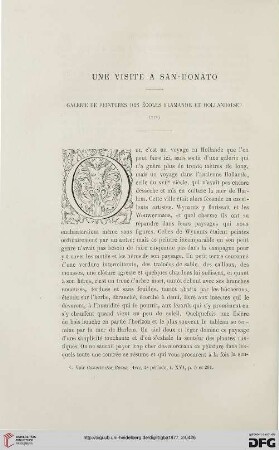 2. Pér. 16.1877: Une visite à San-Donato : Galerie de peintures des écoles flamande et hollandaise, [3]
