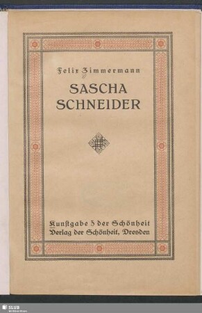 Sascha Schneider