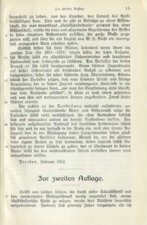 Zur zweiten Auflage