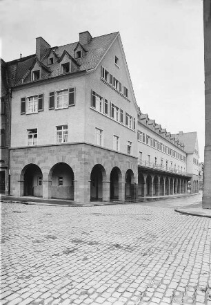 Gießen, Lindenplatz 6, Marktlaubenstraße 6, Marktlaubenstraße 4, Lindenplatz 8
