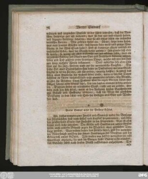 8. Vierter Einwurf wider die Vorsorge Gottes.
