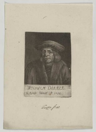Bildnis des Wilhelm Dörrer