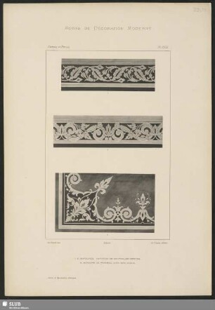 Bordures, Bordure de panneau avec son angle