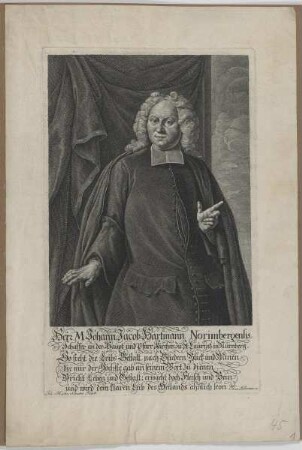 Bildnis des Johann Jacob Hartmann