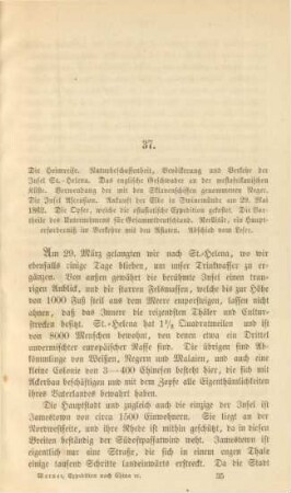 37. Die Heimreise. Naturbeschaffenheit, Bevölkerung und Verkehr der ...