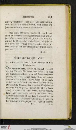 (Sechs und siebzigster Brief - Achtzigster Brief)