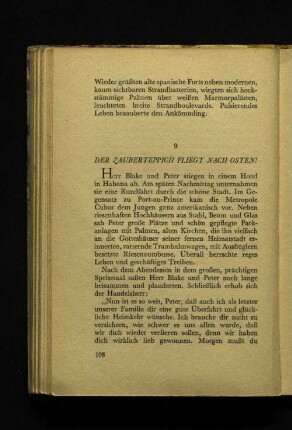 9 Der Zauberteppich fliegt nach Osten!