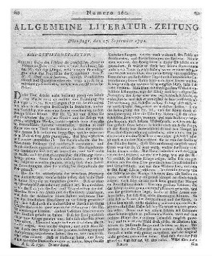 Bemerkungen über den gegenwärtigen Zustand des österreichischen Kriegsheers. Prag: Calve 1790