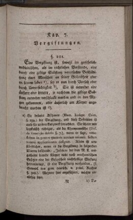Kap. 7. Vergiftungen.
