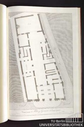 Pianta terrena del Palazzo Grimani sul Canal Grande