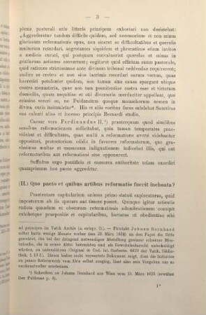 (II.) Quo pacto et quibus artibus reformatio fuerit inchoata?