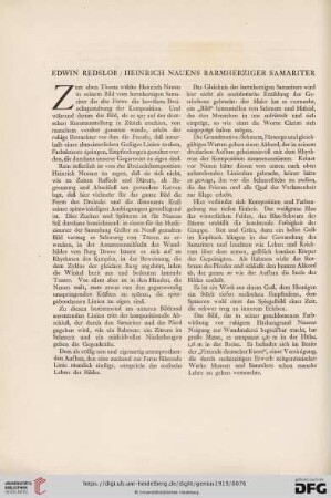 1: Heinrich Nauens Barmherziger Samariter