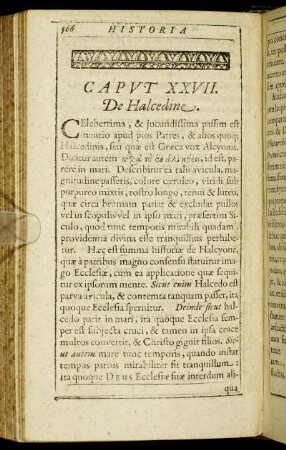Caput XXVII. De Halcedine.