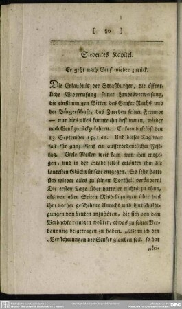 Siebentes Kapitel. Er geht nach Genf wieder zurück