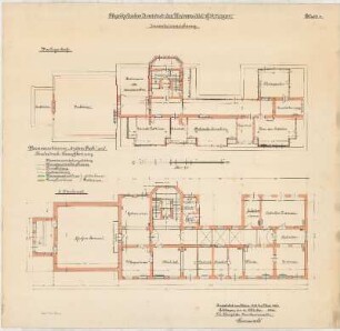 Physikalisches Institut der Universität Göttingen: Blatt 3, 3. Stockwerk, Dachgeschoß