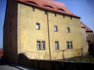 Stadtbild - Kapitelskellerei über Traufseite in Übersicht