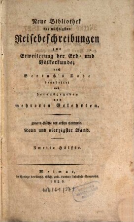 Mexico im Jahre 1827, 2