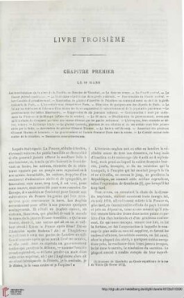 Livre troisième