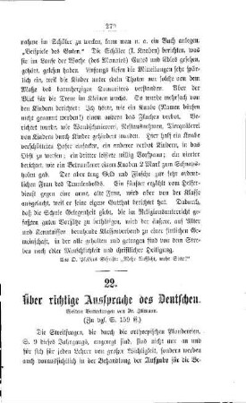 Über richtige Aussprache des Deutschen : (Zu vgl. S. 159 ff.)