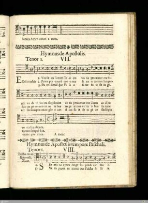 Hymnus de Apostolis tempore Paschali.