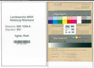 Entnazifizierung Ruth Aghte , geb. 10.09.1913 (Angestellte)
