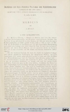 I. Zur Quellenkunde