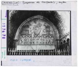 Cahors: Kathedrale Saint-Etienne, Nordportal