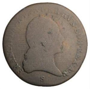 Fundmünze, 3 Kreuzer, 1800