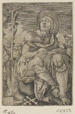 Heiliger Antonius als Einsiedler