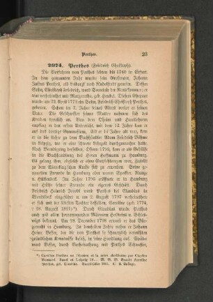 2974. Perthes (Friedrich Christoph)