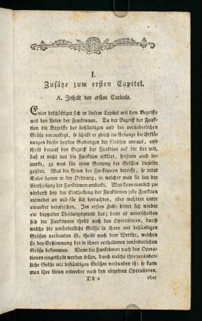 419-431, I. Zusätze zum ersten Capitel.