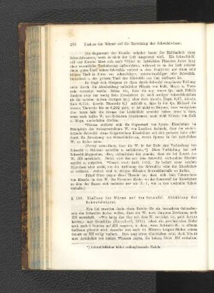 § 158. Einfluss der Wärme auf den Schwefel. Abkühlung der Schwefelwässer.