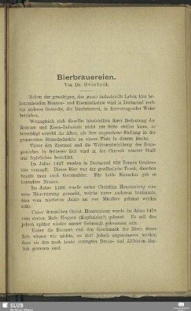 Bierbrauereien