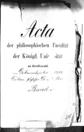 Dekanat Wilhelm Müller