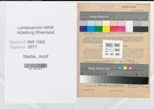 Entnazifizierung Adolf Stadler, geb. 17.01.1897 (Regierungsrat)