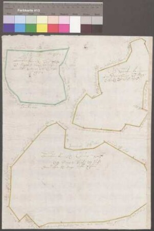 Waldungen der Grafschaft Bartenstein, hier: Hochholz, Im Dornberg und Jungholz
