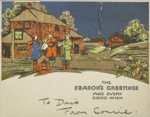 The season's greetings and every good wish