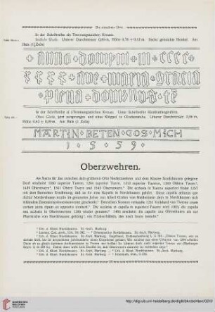 ⟦Oberzwehren⟧