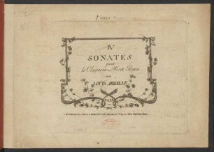IV Sonates pour le Clavecin ou Forte Piano