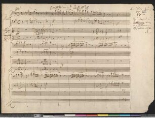 [Bläserstimmen zu] No. 16 Quartetto